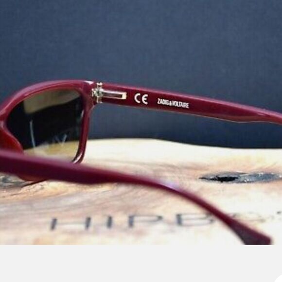 Zadig & Voltaire Gradient Sunglasses- Red Frame/Brown Lens - Picture 6 of 13